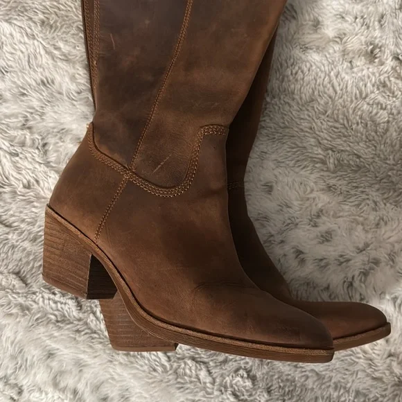 Women’s Sofft Tall Brown Boots - Picture 3 of 3